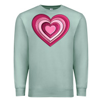 Seafoam sweet heart olivia Premium Sweatshirt - OliviaCreatesArt