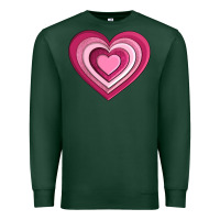 Sports Green sweet heart olivia Premium Sweatshirt - OliviaCreatesArt