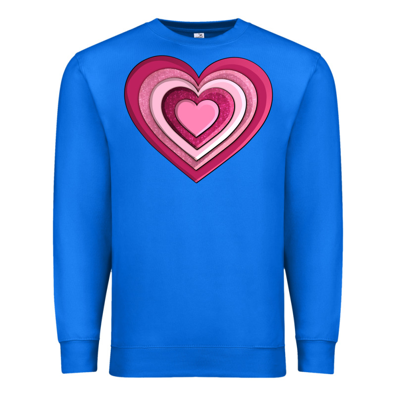 Sweet Heart Olivia Premium Sweatshirt by OliviaCreatesArt | Teevron