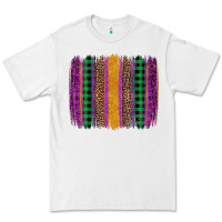 White mardi gras western brush stroke Premium Tee - Artiststas