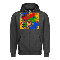 Charcoal Heather Hope Zipper Hoodie - TumblerDesignByShophia