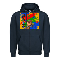Navy Hope Zipper Hoodie - TumblerDesignByShophia