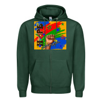 Sports Green Hope Zipper Hoodie - TumblerDesignByShophia