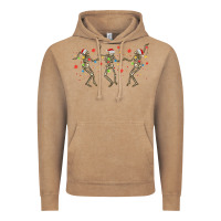 Vintage Coffee dancing skeleton christmas Vintage Hoodie - MaliasSmallBusiness