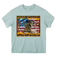 Arona westerm usa army boots Heavy Core Tee - Artiststas