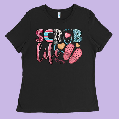 Scrub Life Ladies Tee Designed By Bundleandbundleshop