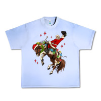 Grape Ice christmas cowboy santa Urban Heavy Tee - MaliasSmallBusiness