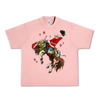 Salmon christmas cowboy santa Urban Heavy Tee - MaliasSmallBusiness