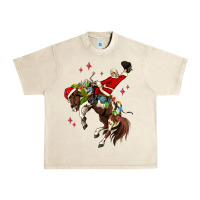 Sandshell christmas cowboy santa Urban Heavy Tee - MaliasSmallBusiness