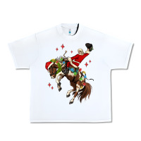 White christmas cowboy santa Urban Heavy Tee - MaliasSmallBusiness
