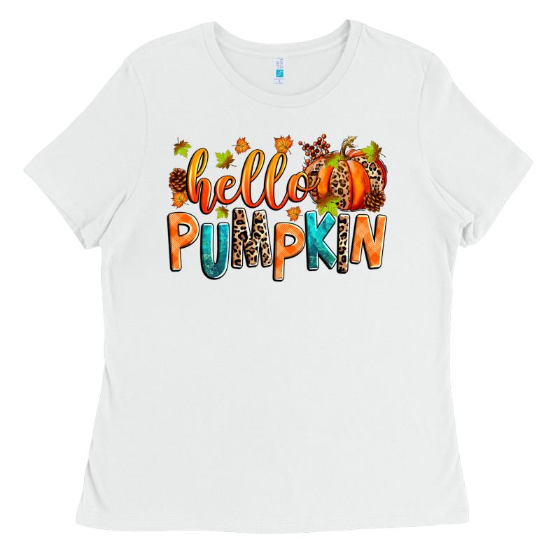 Hello Pumpkin Ladies Tee by RanaPortraitStore | Teevron