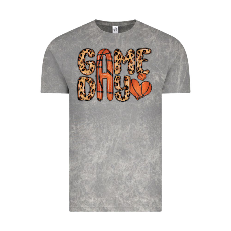 Game Day Basketball Vintage Tee by MaliasSmallBusiness | Teevron