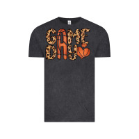 Vintage Black game day basketball Vintage Tee - MaliasSmallBusiness