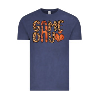 Vintage Denim game day basketball Vintage Tee - MaliasSmallBusiness