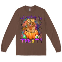 Chestnut did somebody say treat Long Sleeve Tee - LillyAllenDesigns