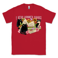 Red ı read banned books Classic Tee - MaliasSmallBusiness