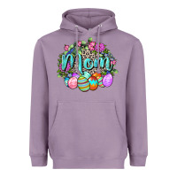 Lavender Easter Mom  Happy Easter Day Heavyweight Hoodie - CowGirlArtShop