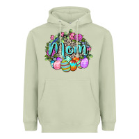 Matcha Easter Mom  Happy Easter Day Heavyweight Hoodie - CowGirlArtShop