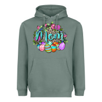 Sage Easter Mom  Happy Easter Day Heavyweight Hoodie - CowGirlArtShop
