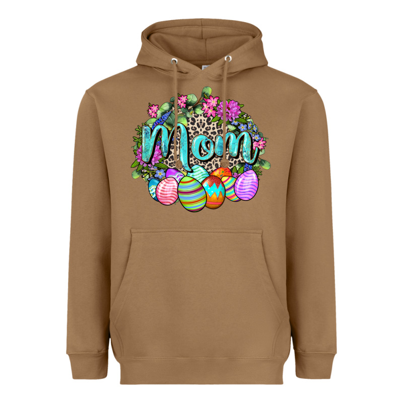 Easter Mom  Happy Easter Day Heavyweight Hoodie by CowGirlArtShop | Teevron