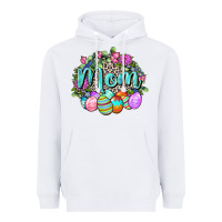 White Easter Mom  Happy Easter Day Heavyweight Hoodie - CowGirlArtShop