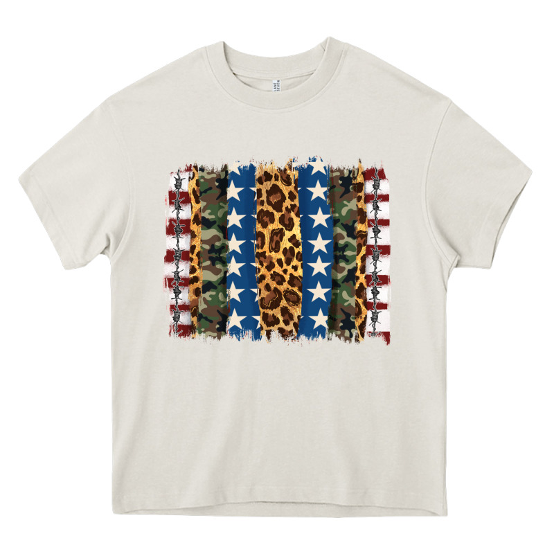 Usa Army Pattern Brushstroke Heavy Core Tee by Artiststas | Teevron