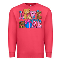 Cardinal love you more olivia Premium Sweatshirt - OliviaCreatesArt