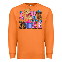 Carrot love you more olivia Premium Sweatshirt - OliviaCreatesArt