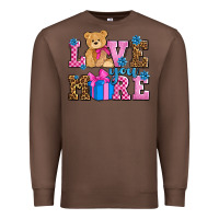 Chestnut love you more olivia Premium Sweatshirt - OliviaCreatesArt