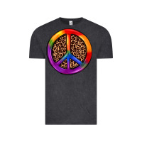 Vintage Black peace sign pride Vintage Tee - JahusDesignShop