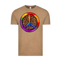 Vintage Coffee peace sign pride Vintage Tee - JahusDesignShop