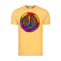 Vintage Mustard peace sign pride Vintage Tee - JahusDesignShop