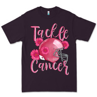 Plum tackle cancer helmet Premium Tee - AdoDesignShop