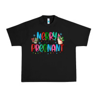 Black merry and pregnant Urban Heavy Tee - MaliasSmallBusiness