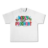 Lunar Rock merry and pregnant Urban Heavy Tee - MaliasSmallBusiness