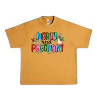 Peanut Butter merry and pregnant Urban Heavy Tee - MaliasSmallBusiness