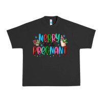 Pigment Black merry and pregnant Urban Heavy Tee - MaliasSmallBusiness