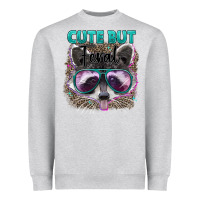Cute But Feral Heavyweight Sweatshirt | Teevron