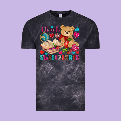 I Teach Sweethearts Vintage Tee Designed By Nancycooperartshop