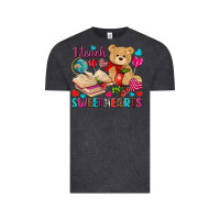 Vintage Black i teach sweethearts Vintage Tee - NancyCooperArtShop