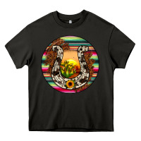 Asphalt horseshoe circle Heavy Core Tee - JahusDesignShop