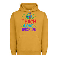 Pigment Peanut Butter teach love inspire Urban Hoodie - CowhideDigitalArt