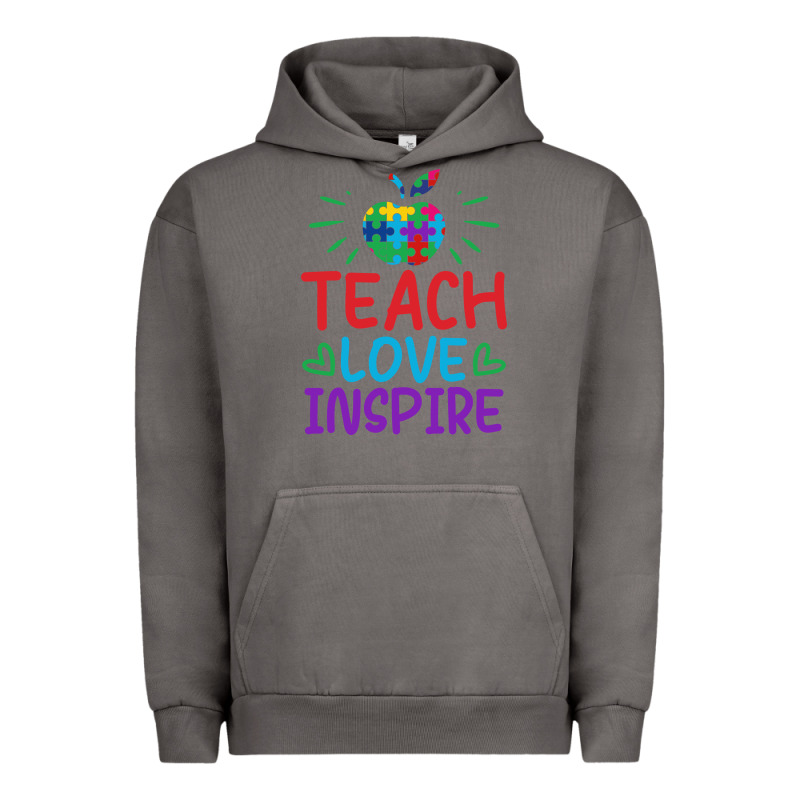 Teach Love Inspire Urban Hoodie by CowhideDigitalArt | Teevron