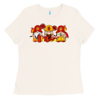 Bone firefighter gnomes Ladies Tee - Artiststas
