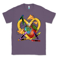 Lavender heart pencil Classic Tee - NancyCooperArtShop