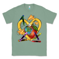 Sage heart pencil Classic Tee - NancyCooperArtShop