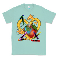 Seafoam heart pencil Classic Tee - NancyCooperArtShop