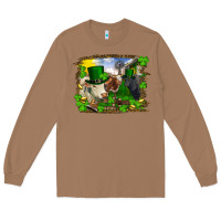 Toasted Coconut St patrick's day cows Long Sleeve Tee - RanaPortraitStore