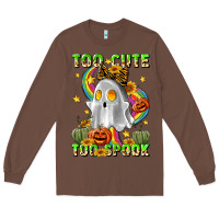 Chestnut too cute too spook Long Sleeve Tee - LillyAllenDesigns