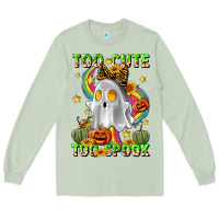 Matcha too cute too spook Long Sleeve Tee - LillyAllenDesigns